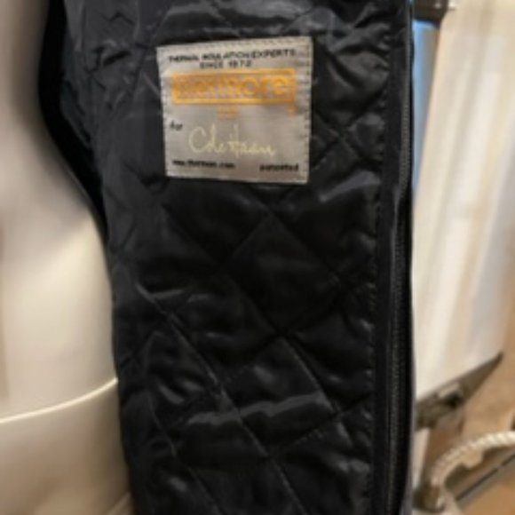 Cole Haan NWT Trench Coat Medium in Ink - Picture 5 of 6